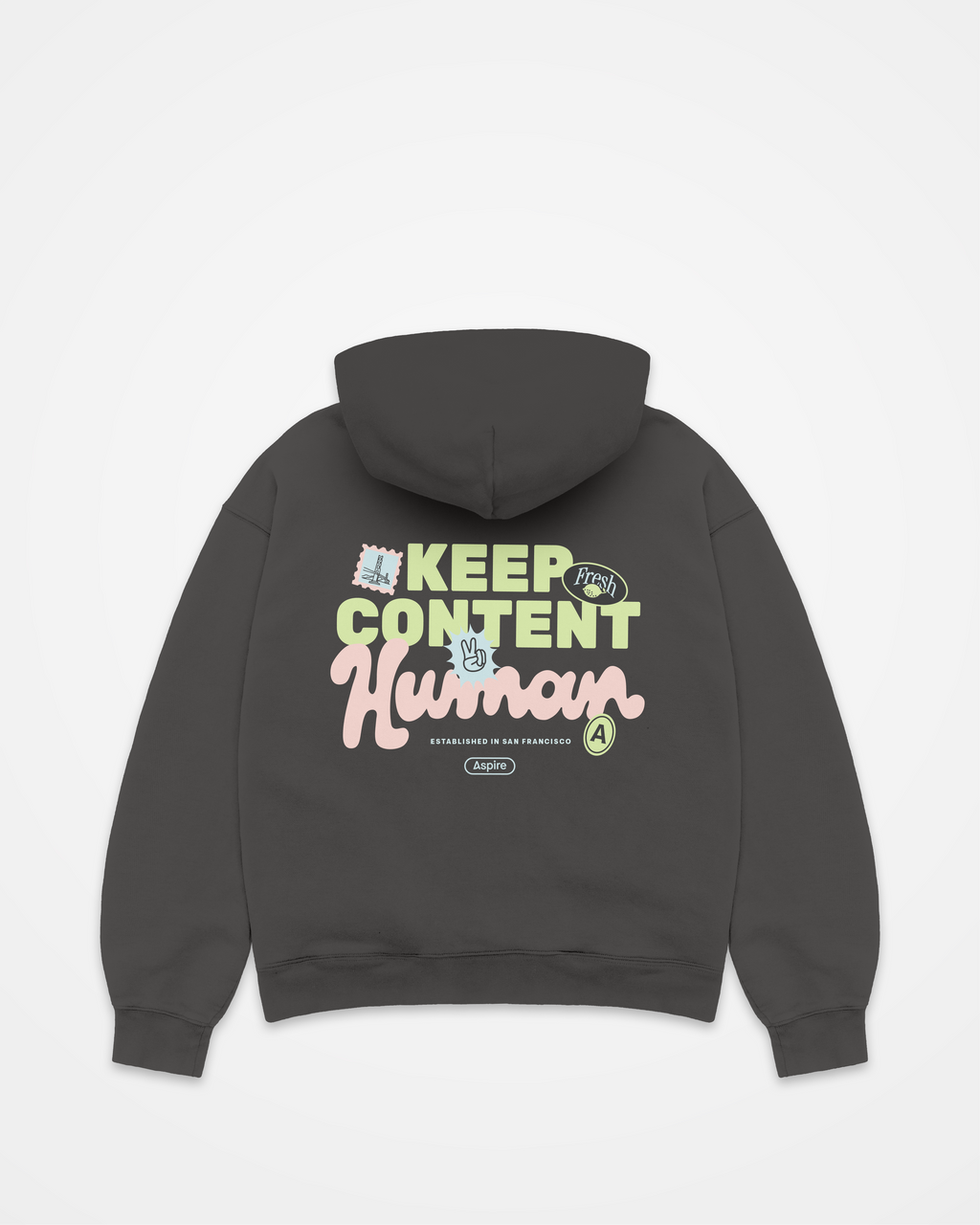 'Keep Content Human' Hoodie